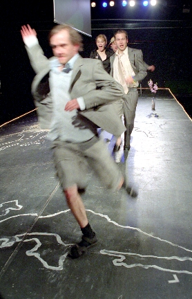 5 von 6: Robert Kuchenbuch, Rainer Frank, Gunnar Teuber, Hilke Altefrohne (© Kirsti Krgener)
