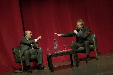 17 von 25: Jeremy Rifkin, Daniel Cohn-Bendit 1 (© Alexander Paul Englert)