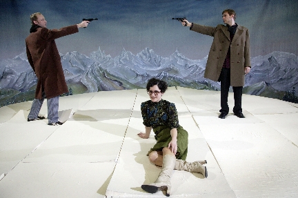 3 von 5: Mathias Max Herrmann, Sandra Bayrhammer, Rainer Frank