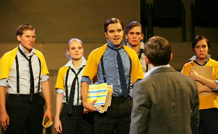 3 von 8: Moritz Peters, Friederike Ott, Sebastian Klein, Ral Semmler, Stefko Hanushevsky, Victoria Schmidt (02) (© Wolfgang Runkel)