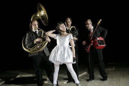 8 von 11: vorne: Nicola Grndel, hinten: Carsten Smilch, Rainer Smilch, Matthias Schmidt (© Alexander Paul Englert)